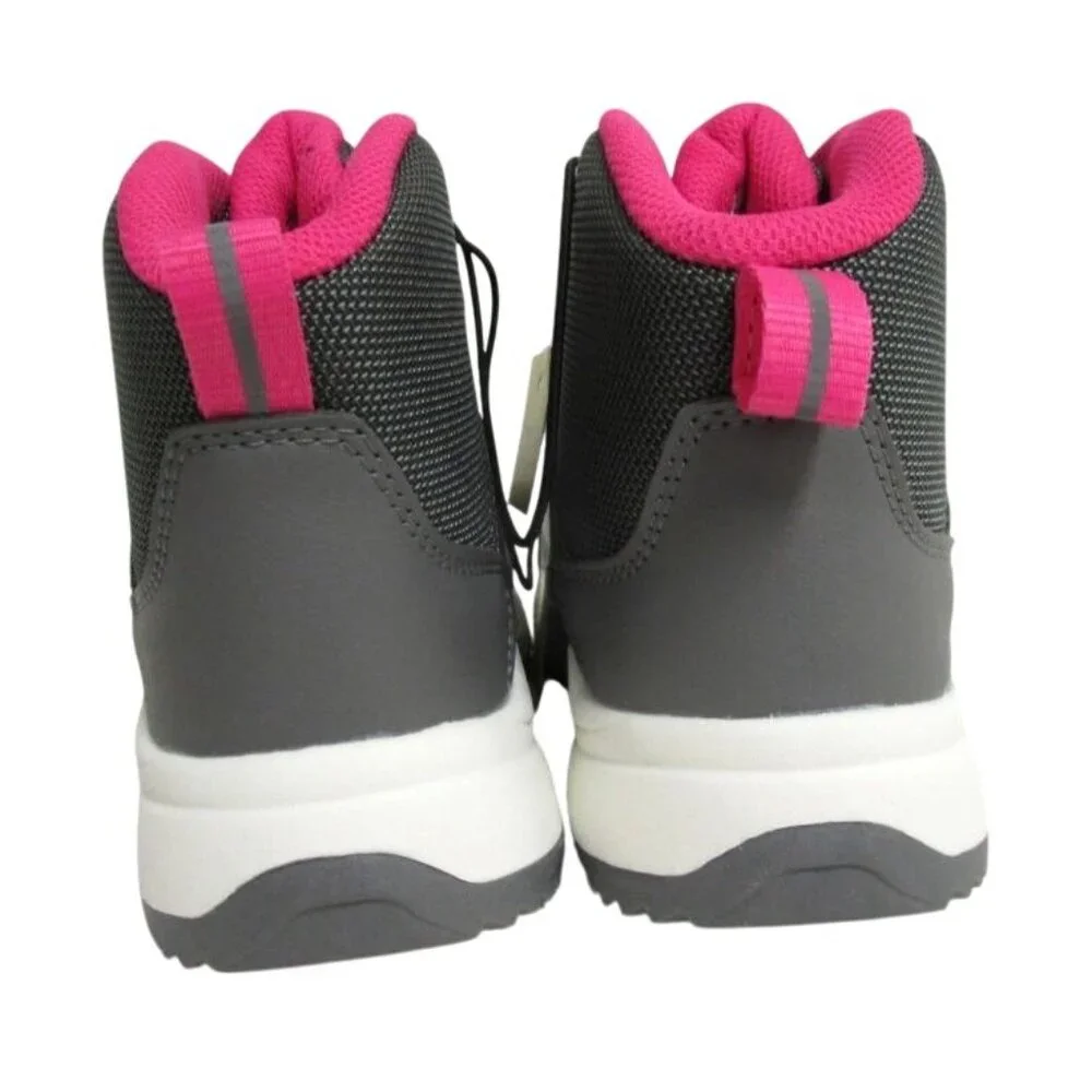 NWT All In Motion‎ Kids Water Repellent Hiking Boots Size 13 Black & Pink